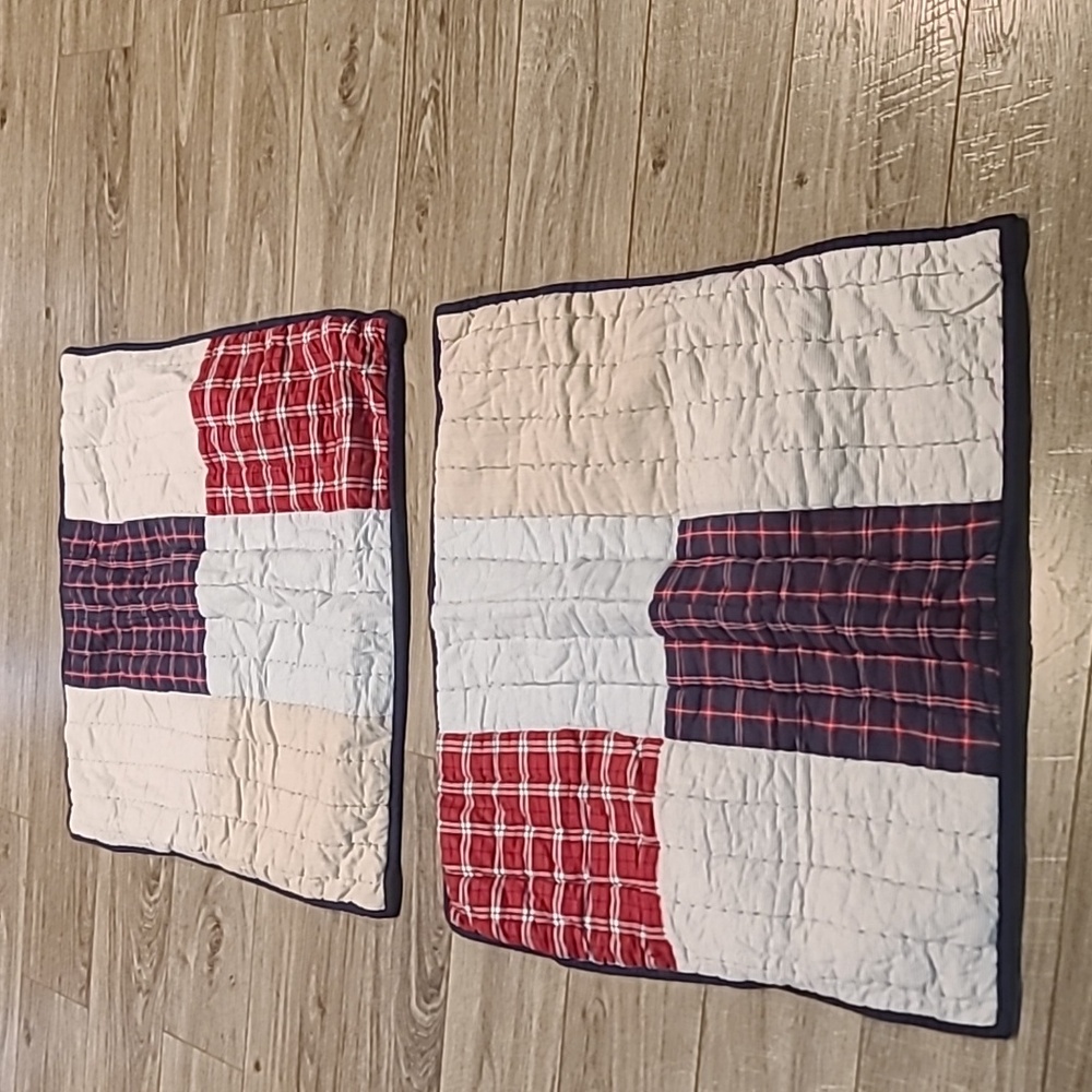 Potty barn sham set of 2